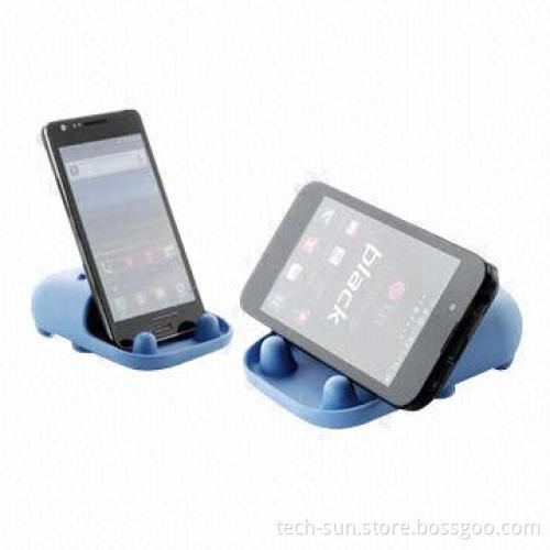 Nice silicone cartoon hippo stand for iPhone with louder function, available in 6 colors